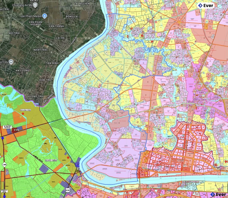 Bản đồ quy hoạch xã Thái Tân, Hải Phòng sau sáp nhập