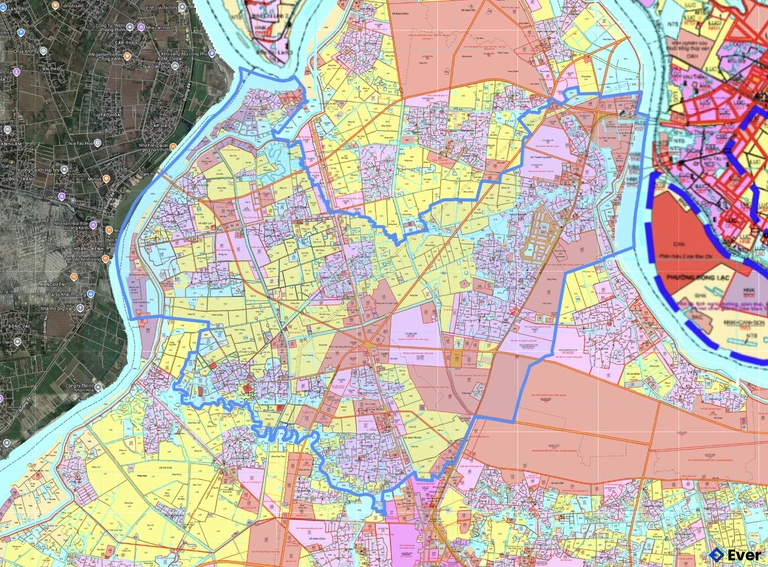 Bản đồ quy hoạch xã Trần Phú, Hải Phòng sau sáp nhập