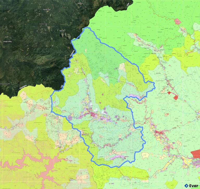 Bản đồ quy hoạch xã Tri Lễ