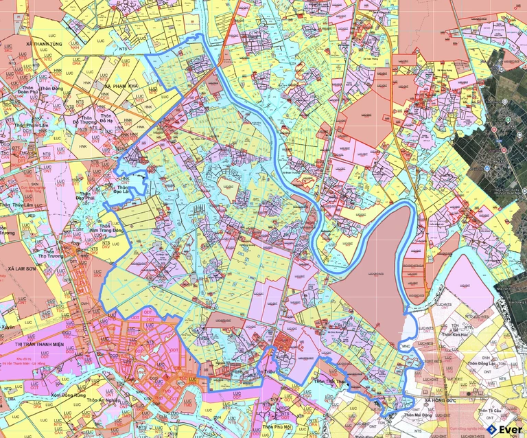 Bản đồ quy hoạch xã Trường Tân, Hải Phòng sau sáp nhập