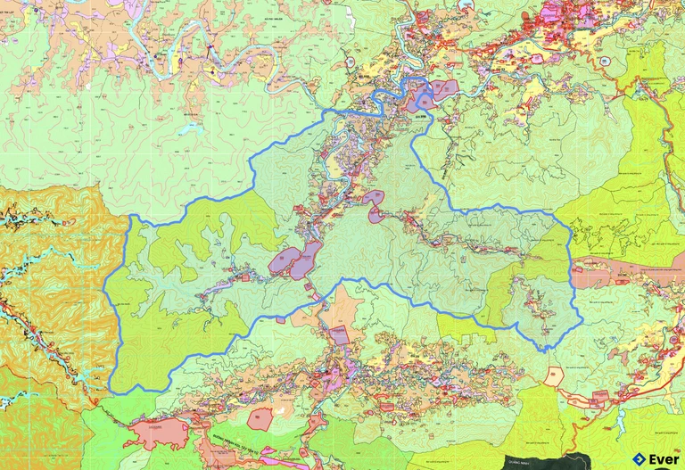 Bản đồ quy hoạch xã Tuấn Đạo