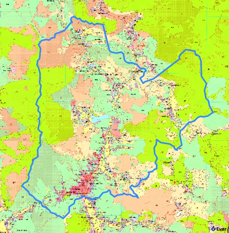 Bản đồ quy hoạch xã Tuần Giáo