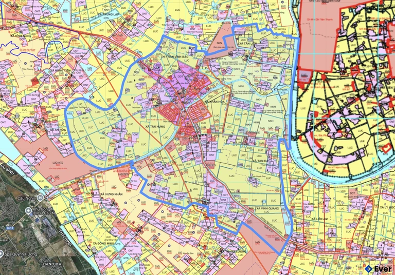 Bản đồ quy hoạch xã Vĩnh Bảo, Hải Phòng sau sáp nhập