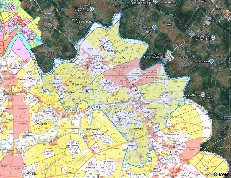 Bản đồ quy hoạch xã Vĩnh Lại, Hải Phòng sau sáp nhập