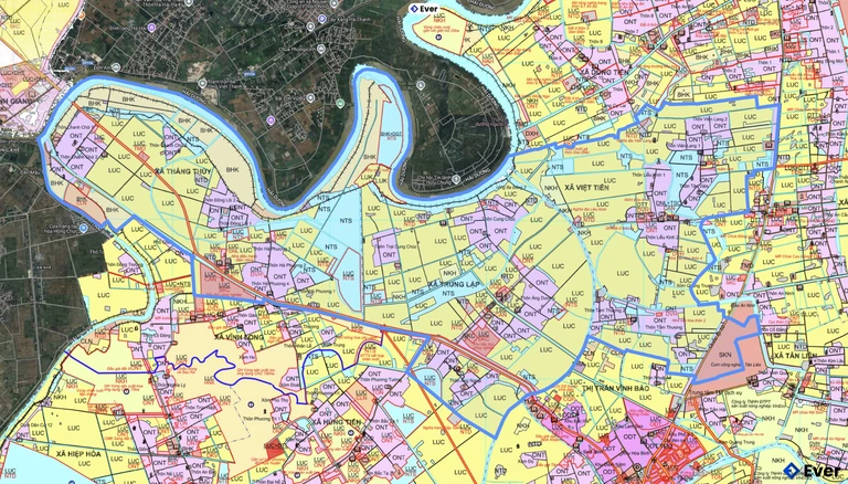 Bản đồ quy hoạch xã Vĩnh Thịnh, Hải Phòng sau sáp nhập