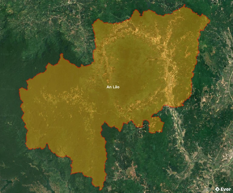 Bản đồ vệ tinh huyện An Lão