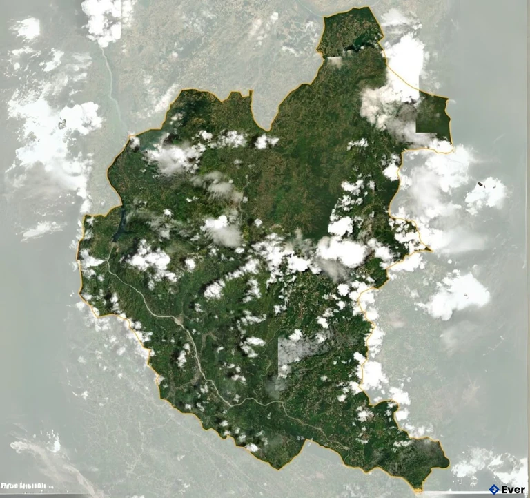 Bản đồ vệ tinh Huyện Bắc Hà