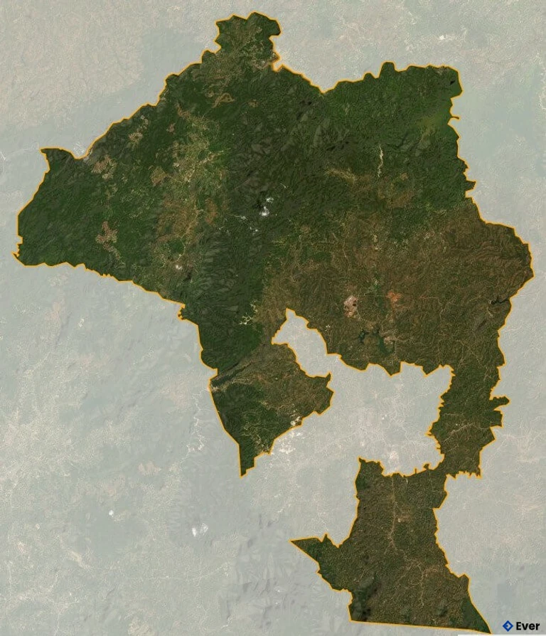 Bản đồ vệ tinh Huyện Bảo Lâm