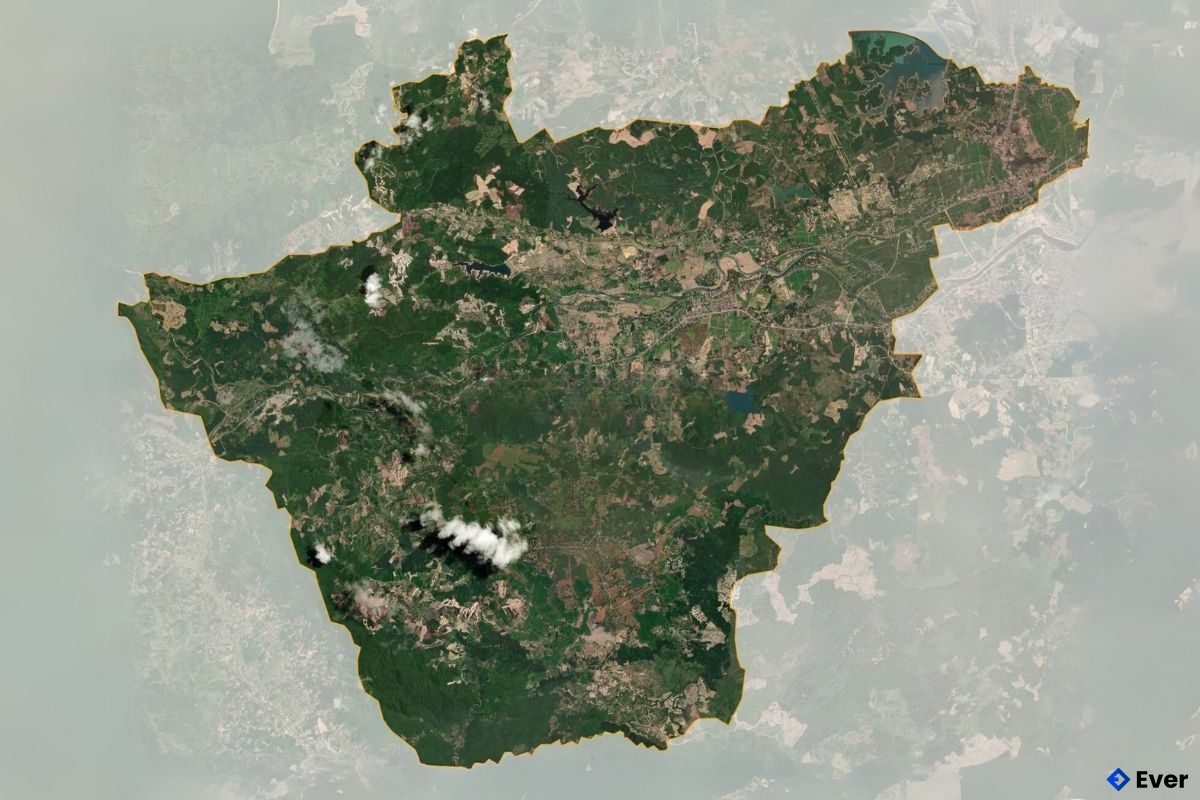 Bản đồ vệ tinh Huyện Cam Lộ