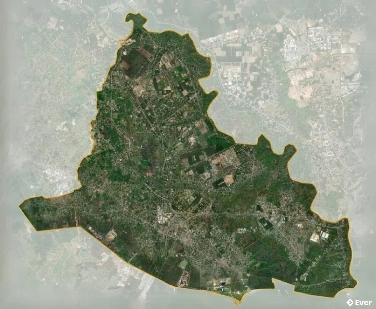 Bản đồ vệ tinh Huyện Củ Chi