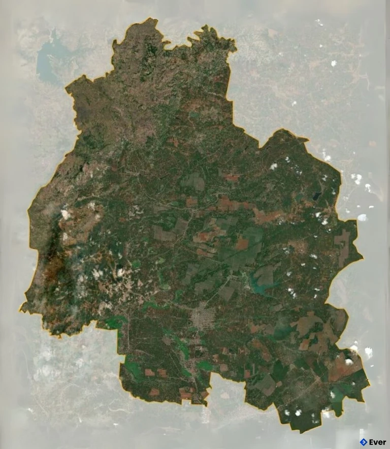 Bản đồ vệ tinh Huyện Cư M'gar