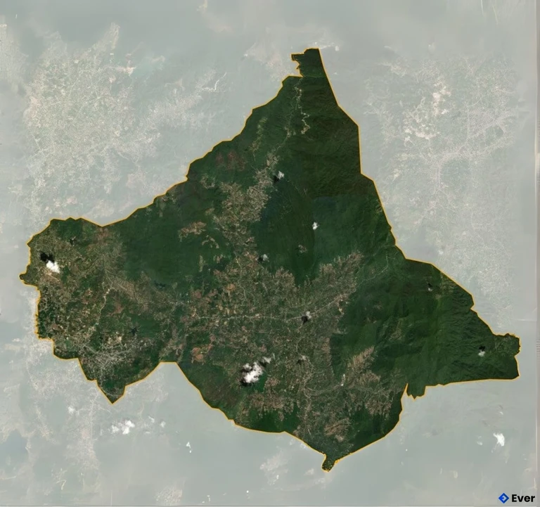 Bản đồ vệ tinh Huyện Đạ Huoai