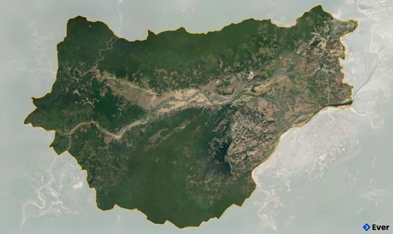 Bản đồ vệ tinh Huyện Đại Lộc