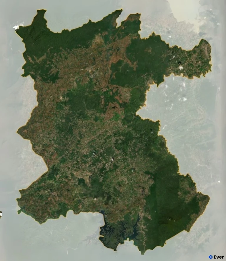 Bản đồ vệ tinh Huyện Đăk Glong