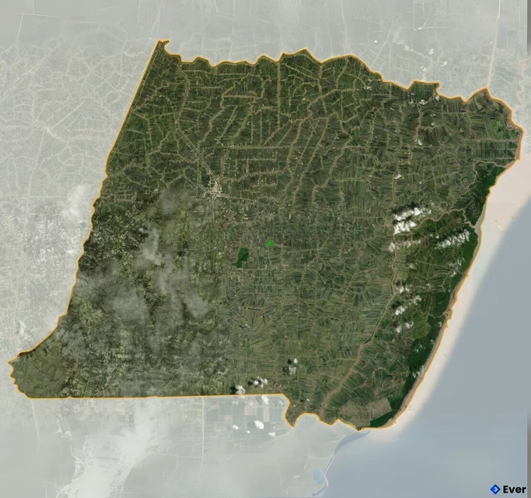 Bản đồ vệ tinh Huyện Đầm Dơi