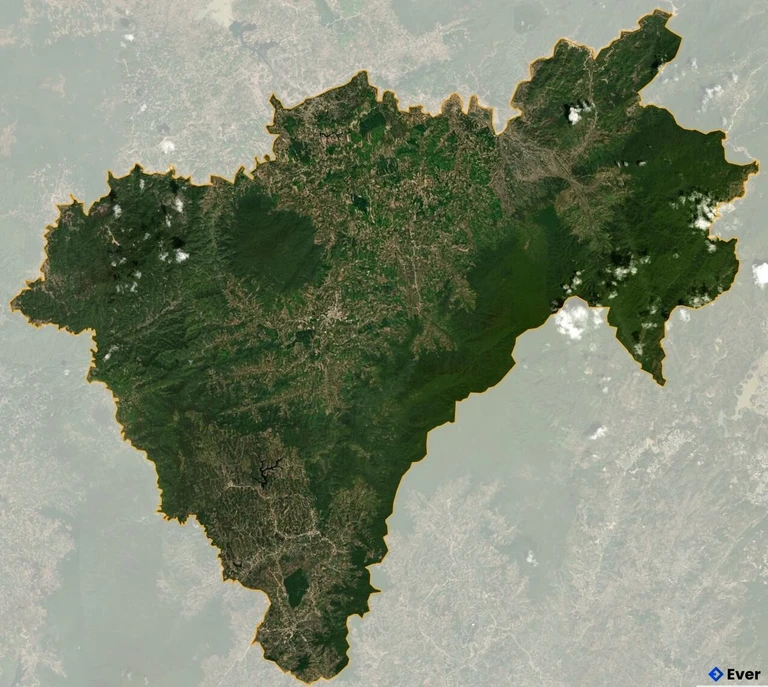 Bản đồ vệ tinh Huyện Đam Rông