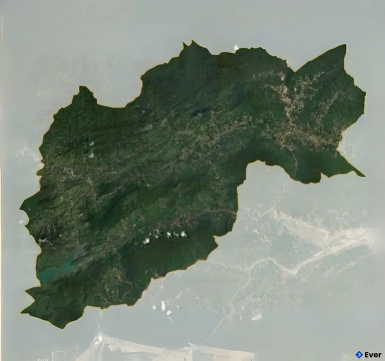 Bản đồ vệ tinh Huyện Đông Giang