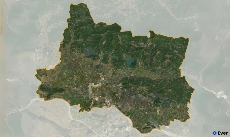 Bản đồ vệ tinh Huyện Đông Triều