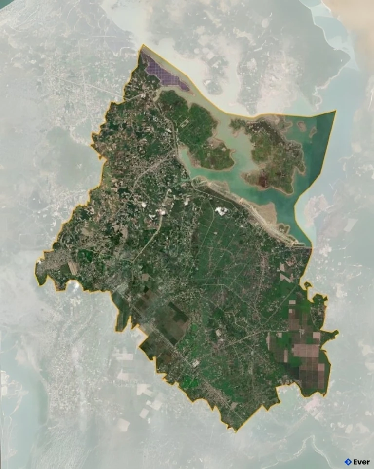 Bản đồ vệ tinh Huyện Dương Minh Châu