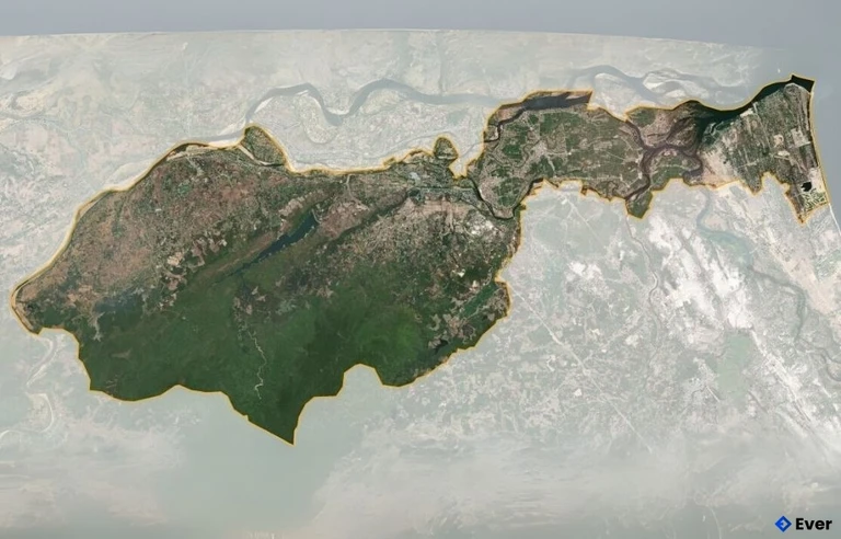 Bản đồ vệ tinh Huyện Duy Xuyên