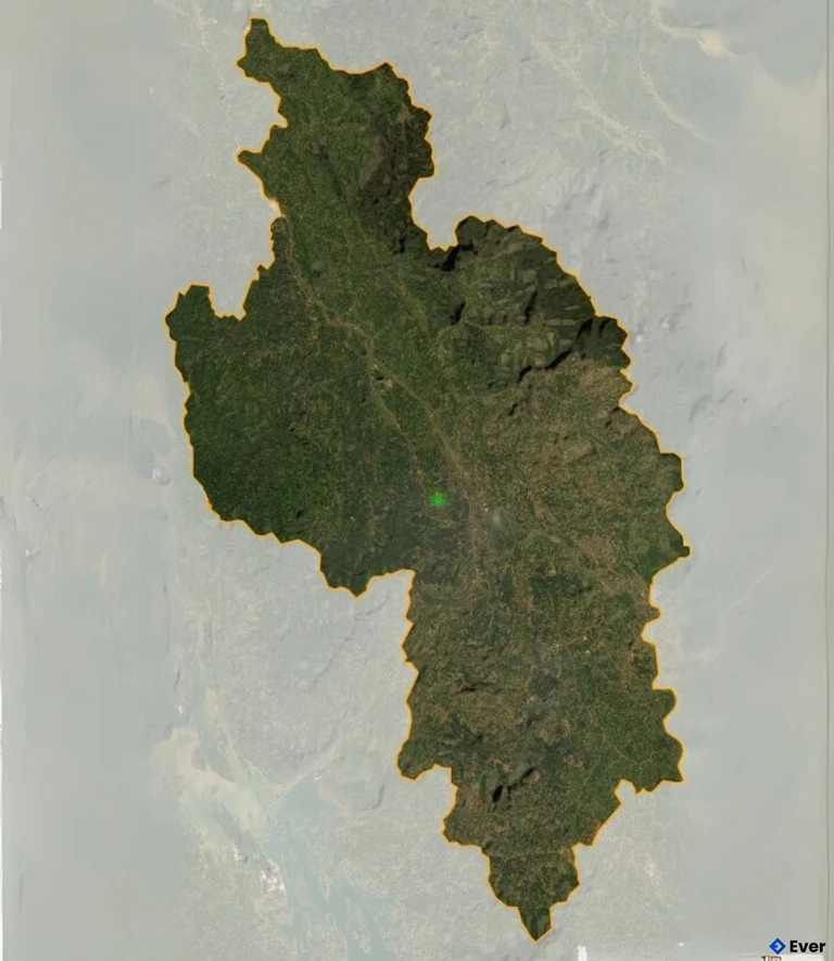 Bản đồ vệ tinh Huyện Hàm Yên
