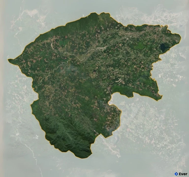 Bản đồ vệ tinh Huyện Hiệp Đức