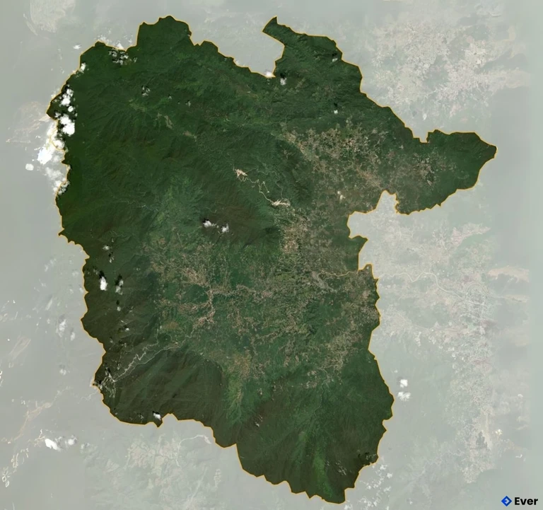 Bản đồ vệ tinh Huyện Khánh Vĩnh