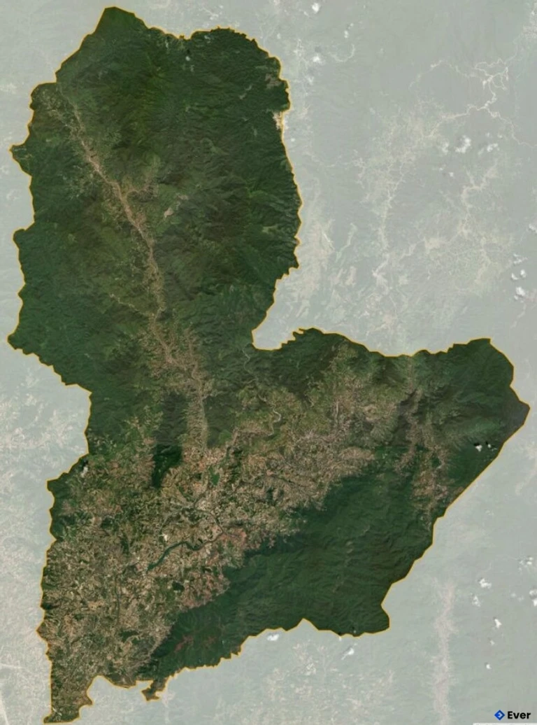 Bản đồ vệ tinh Huyện Kon Rẫy