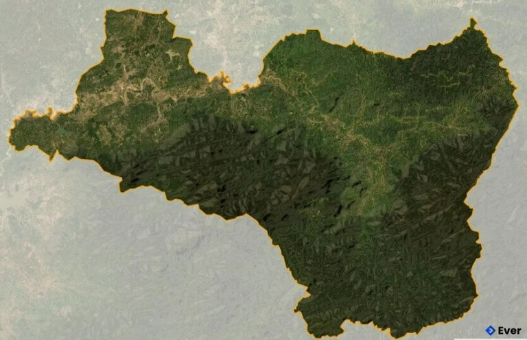 Bản đồ vệ tinh Huyện Krông Bông