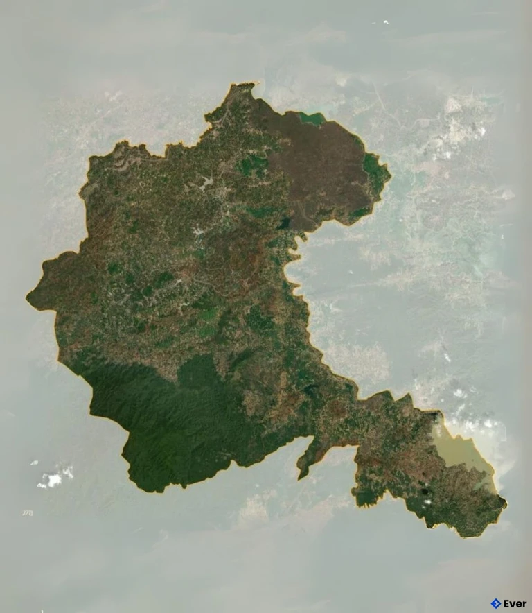 Bản đồ vệ tinh Huyện Krông Nô