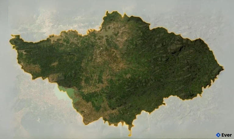 Bản đồ vệ tinh Huyện Lắk