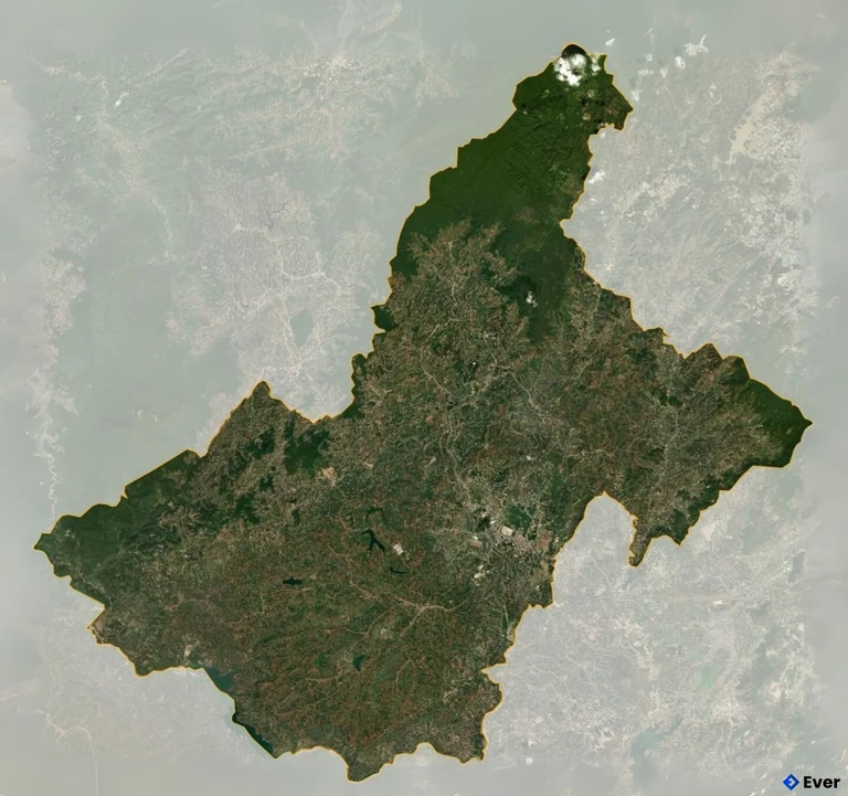 Bản đồ vệ tinh Huyện Lâm Hà