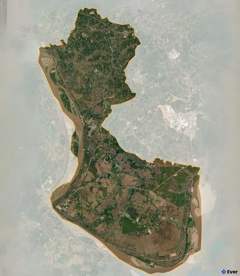 Bản đồ vệ tinh Huyện Lâm Thao