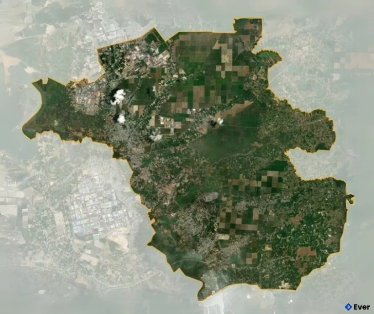 Bản đồ vệ tinh Huyện Long Thành