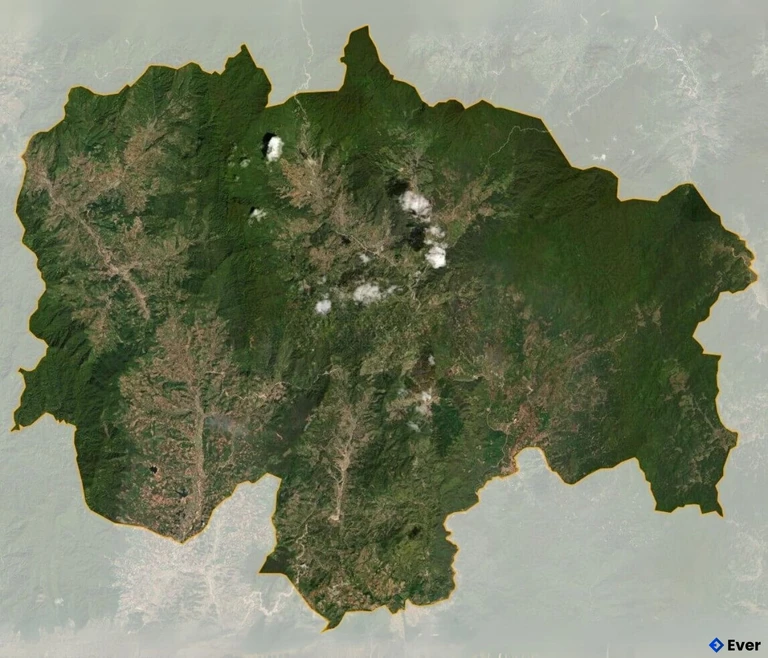 Bản đồ vệ tinh Huyện Mu Tơ Rông