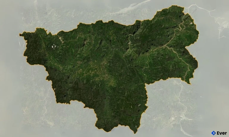 Bản đồ vệ tinh Huyện Nam Giang