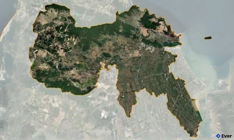 Bản đồ vệ tinh Huyện Nghi Lộc