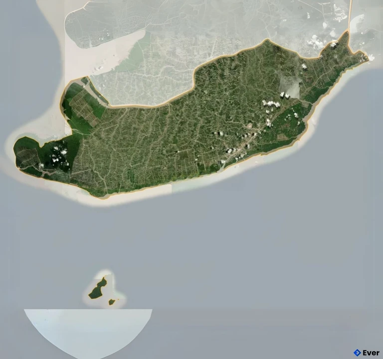 Bản đồ vệ tinh Huyện Ngọc Hiển