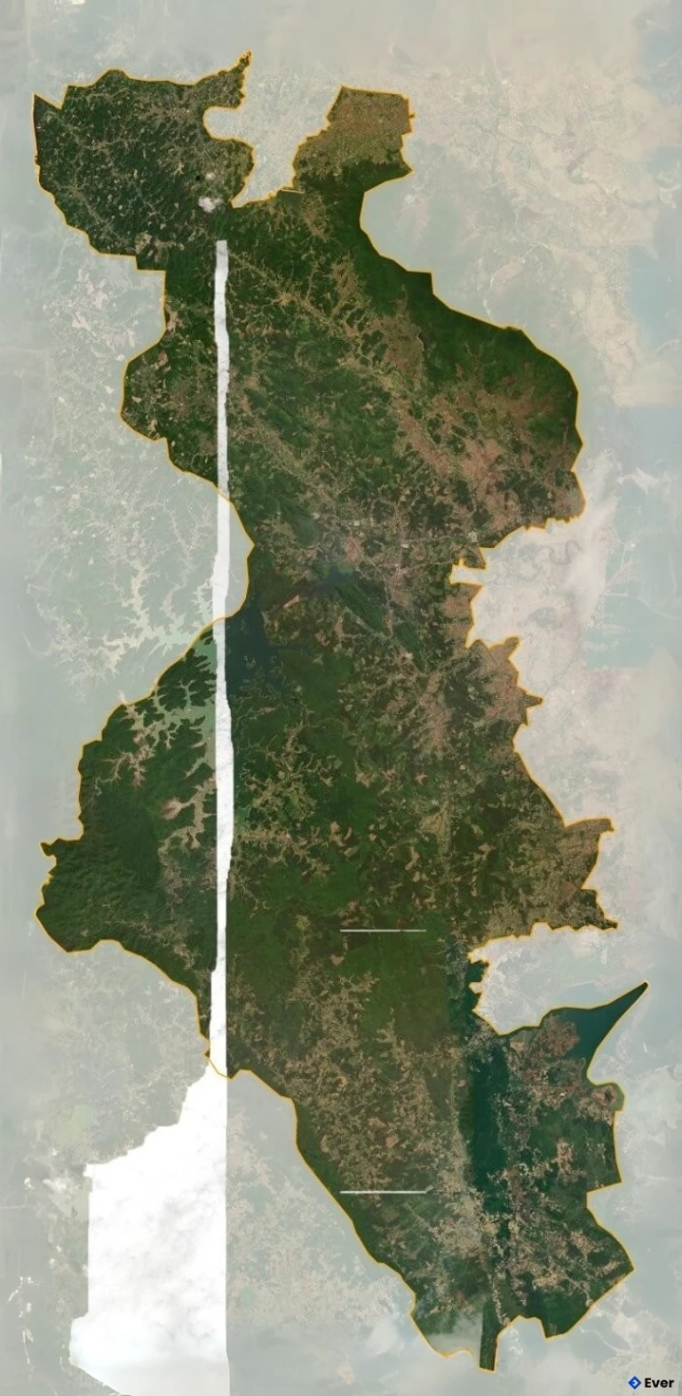 Bản đồ vệ tinh Huyện Như Thanh
