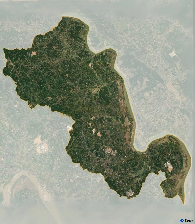 Bản đồ vệ tinh Huyện Phù Ninh