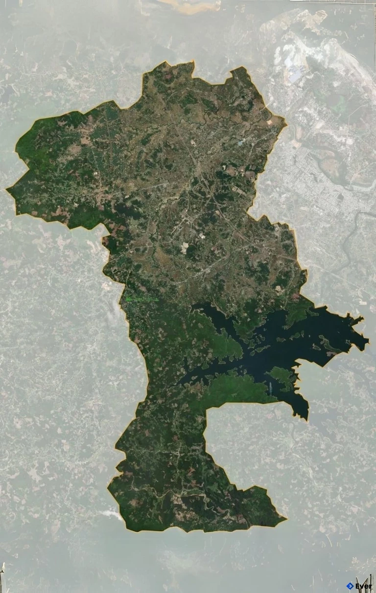 Bản đồ vệ tinh Huyện Phú Ninh