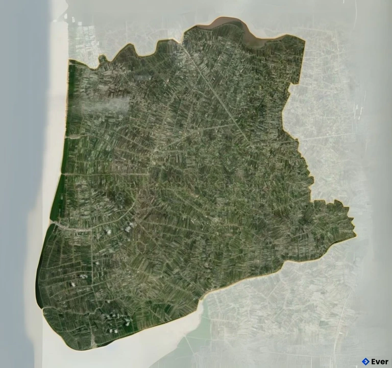 Bản đồ vệ tinh Huyên Phú Tân