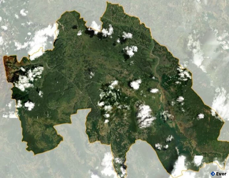 Bản đồ vệ tinh Huyện Quản Bạ