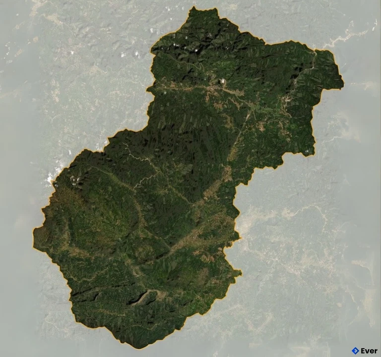 Bản đồ vệ tinh Huyện Quế Phong