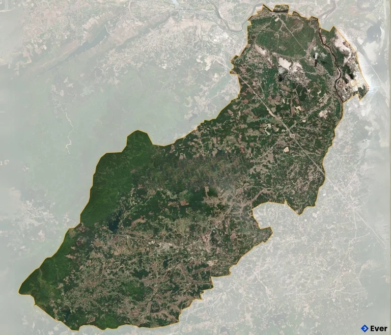 Bản đồ vệ tinh Huyện Quế Sơn