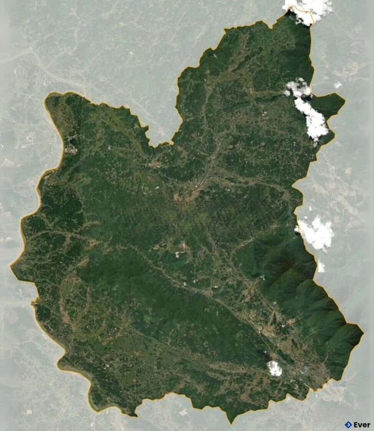 Bản đồ vệ tinh Huyện Sơn Dương