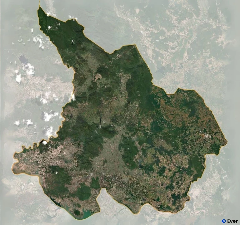 Bản đồ vệ tinh Huyện Sơn Hòa