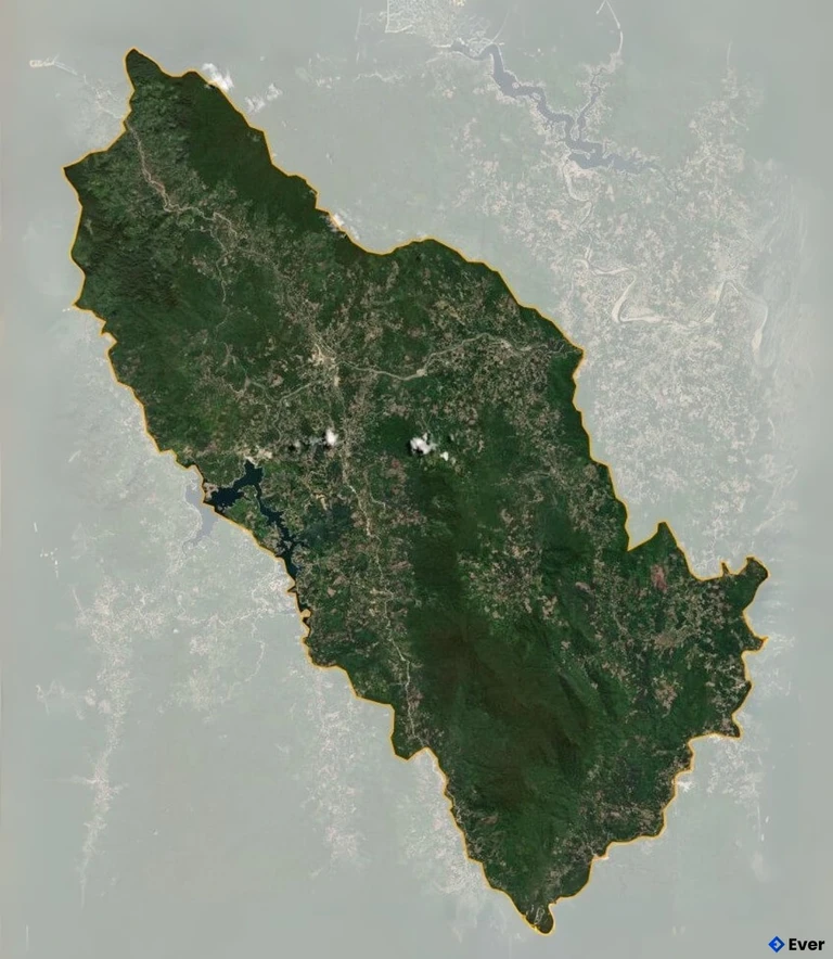 Bản đồ vệ tinh Huyện Sơn Tây