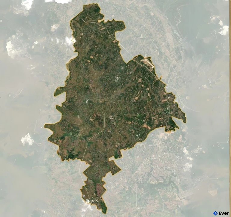 Bản đồ vệ tinh Huyện Tam Dương