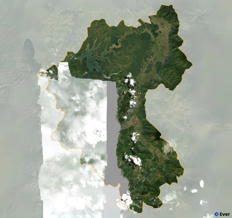 Bản đồ vệ tinh Huyện Than Uyên